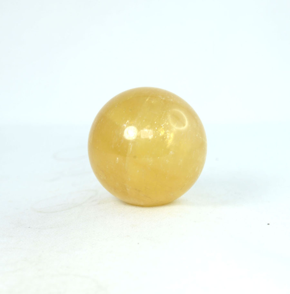 Unikat Calcit Gold-Calcit Kugel 40 mm