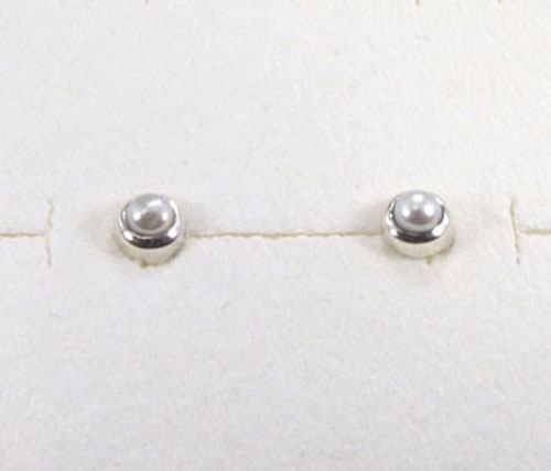 Ohrstecker Perle Rund 3mm