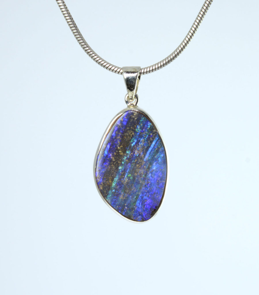 Unikat Anhänger Boulder-Opal Free