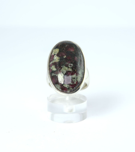 Unikat Ring Eudyalith Oval 29x17 mm