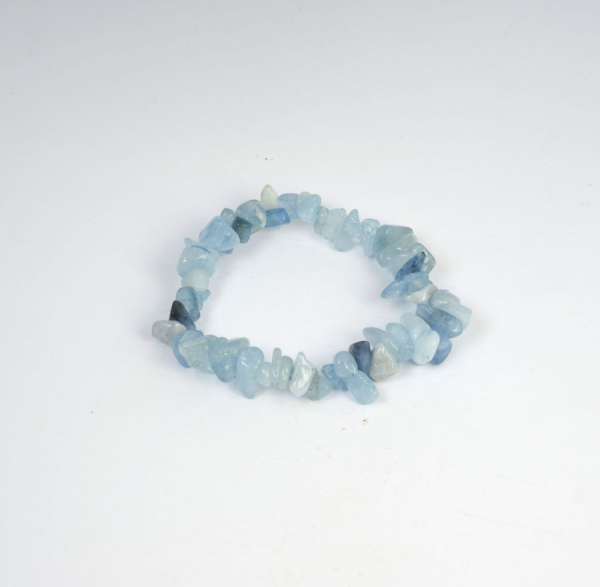 Aquamarin Armband Splitter Groß