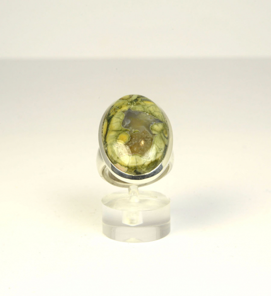 Unikat Ring Rhyolith Oval 27x18 mm