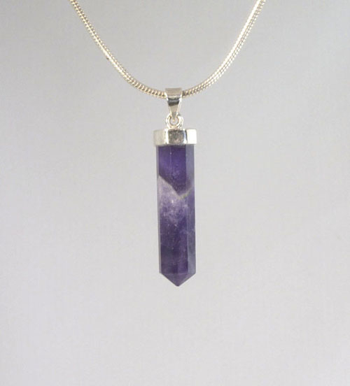 Anhänge Amethyst Spitze