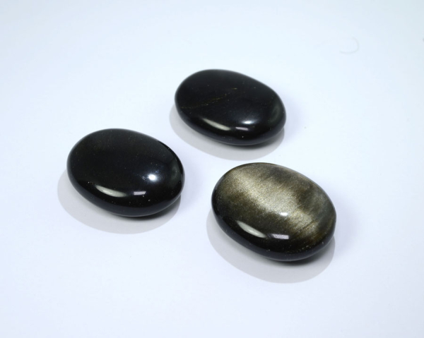 Gold-Obsidian Linsenstein