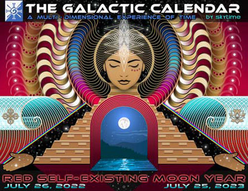 Mayakalender - 13 Moon Calendar 2022-2023