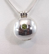 Anhänge Medaillon Peridot