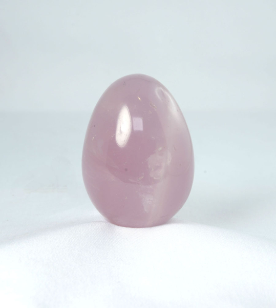 Unikat Rosenquarz Ei Groß