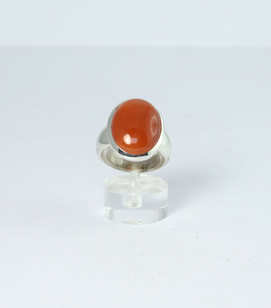 Unikat Ring Karneol Oval 20x14 mm