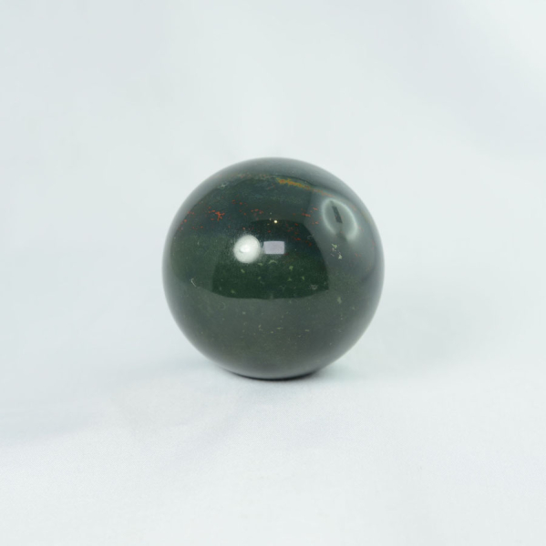 Unikat Heliotrop Kugel 58 mm
