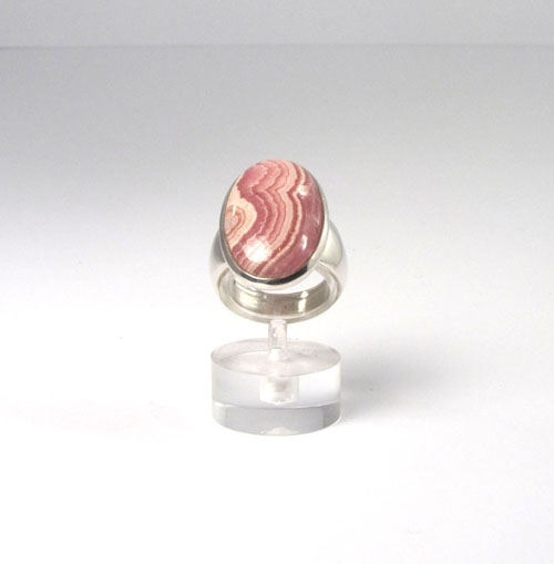 Unikat Ring Rhodochrosit Oval