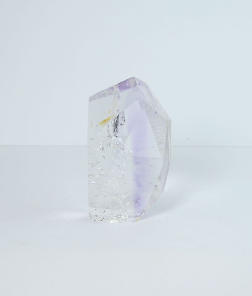 Unikat Bergkristall Poliert mit Inclusen