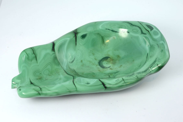 Unikat Malachit Schale Groß