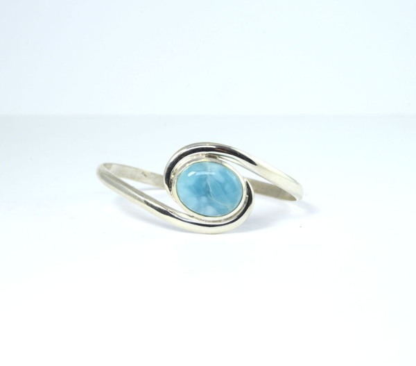 Unikat Armreif Larimar Oval