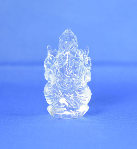 Unikat Bergkristall Ganesha Groß