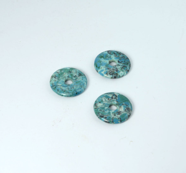 Chrysokoll Donut 30 mm