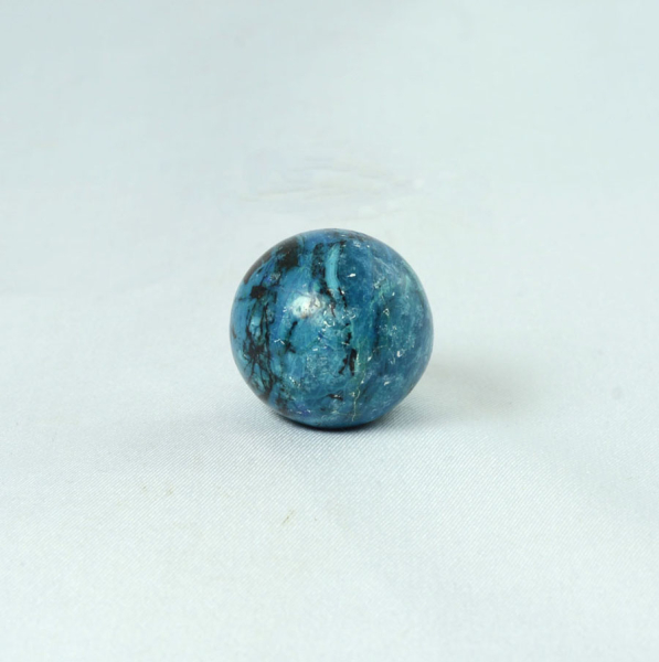 Unikat Chrysokoll-Opal Kugel 25 mm