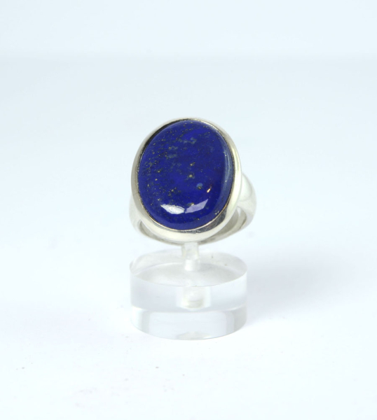 Unikat Ring Lapislazuli Oval 22x15 mm