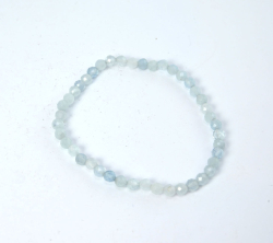 Aquamarin Armband 4 mm Aquamarin Armband 4 mm