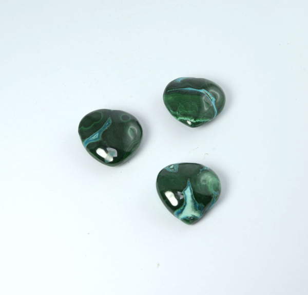 Herz Malachit-Chrysokoll 30 mm