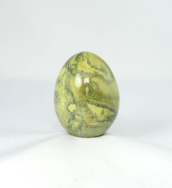 Unikat Grüner Opalith Ei