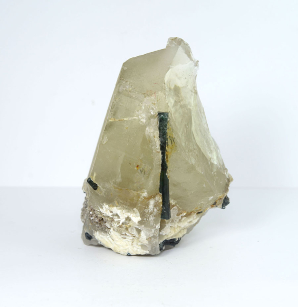 Unikat Indigolith-Quarz Stufe