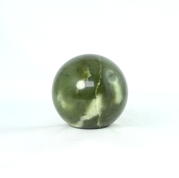 Unikat Nephrit Jade Kugel 46 mm
