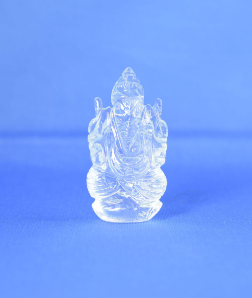 Unikat Bergkristall Ganesha Mittel