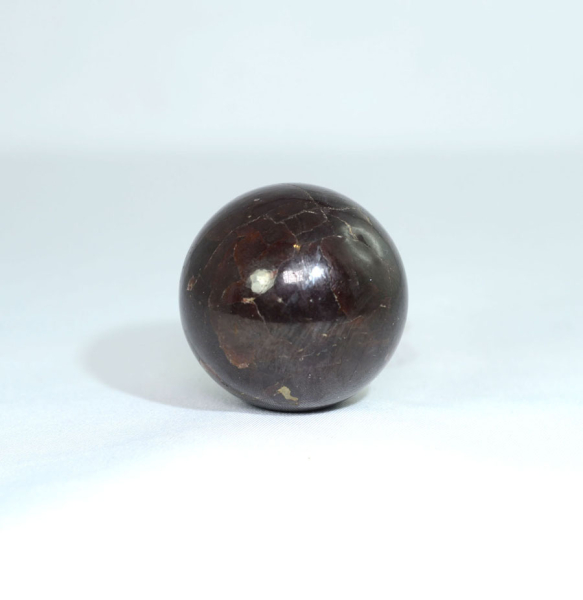 Unikat Granat Almandin, Stern-Granat" Kugel 39 mm