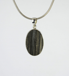 Anhänger Turmalin Schörl Oval Anhänger Turmalin Schörl Oval