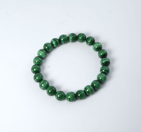 Malachit Armband Kugel 8 mm