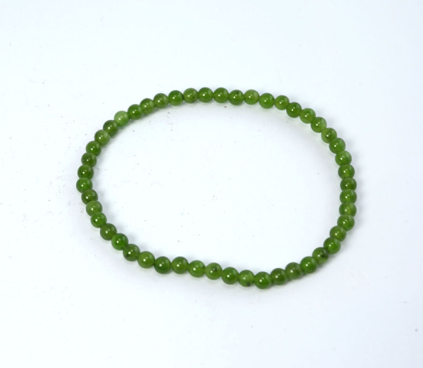 Nephrit Jade Armband 4 mm