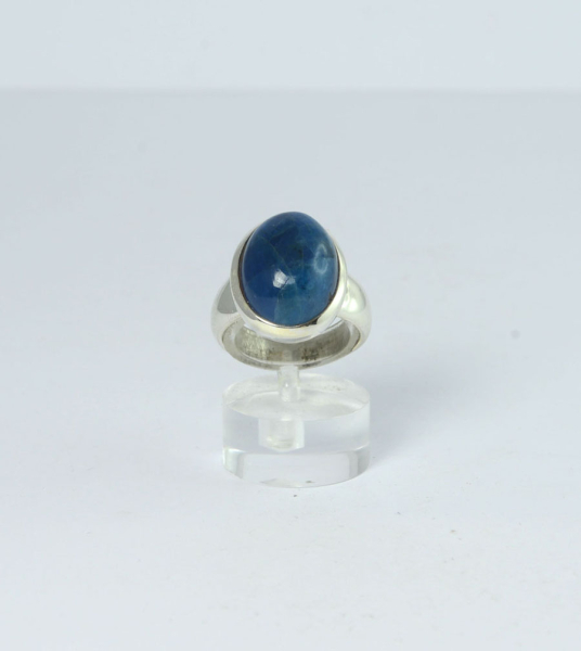 Unikat Ring Apatit Oval 17x13 mm