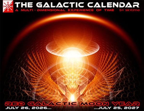 Mayakalender - 13 Moon Calendar 2026-2027