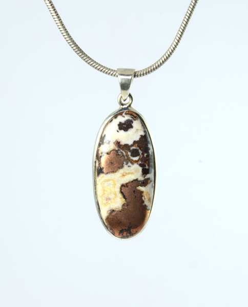 Unikat Anhänger Kupfer Oval