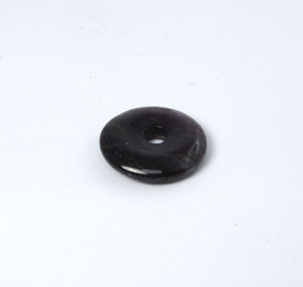 Unikat Turmalin Violett Donut 24 mm