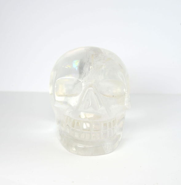 Unikat Bergkristall Schädel Mittel