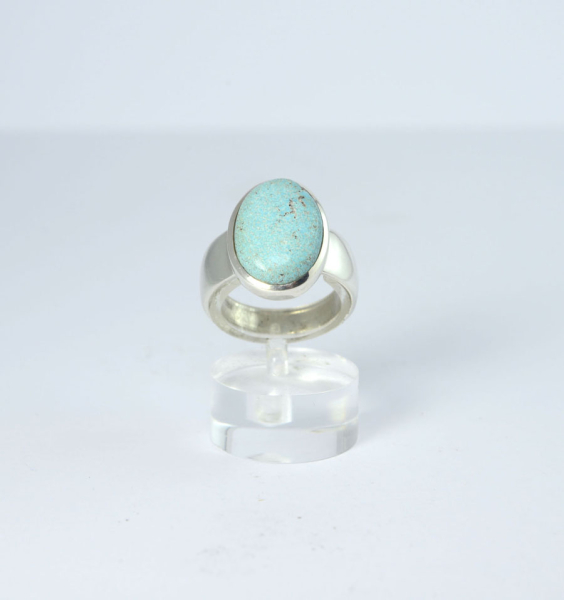 Unikat Ring Türkis 16x11 mm