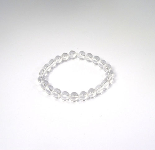 Bergkristall Armband Kugel 8 mm "A"