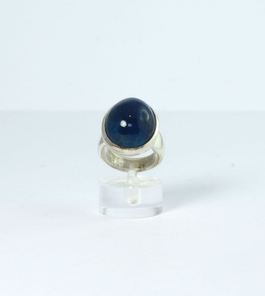 Unikat Ring Apatit Oval 18x15 mm