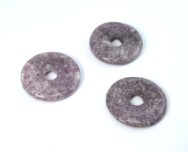 Lepidolith Donut 40 mm