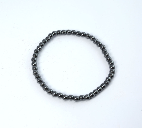 Hämatit Armband Kugel 6 mm