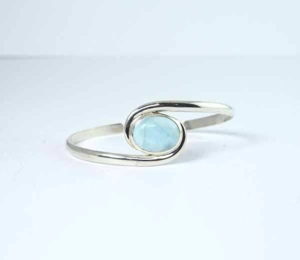 Unikat Armreif Larimar Oval